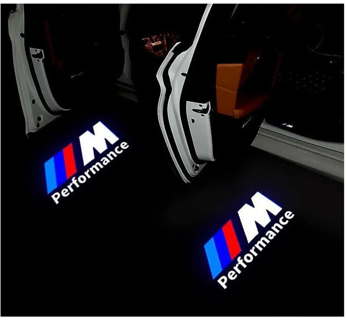 Lot de 2 éclairage de porte bmw MPARTS AUTO