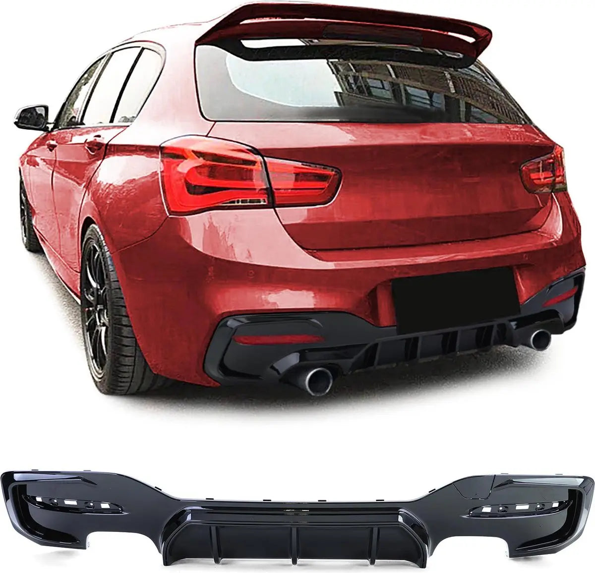 Diffuseur arrière bmw f20 2015-2019 - MPARTS AUTO