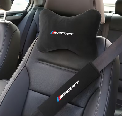 Lot de 2 pièces comprend 1 appuie-tête et 1 épaulière MPARTS AUTO