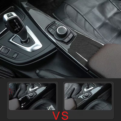 Console centrale en fibre de carbone MPARTS AUTO