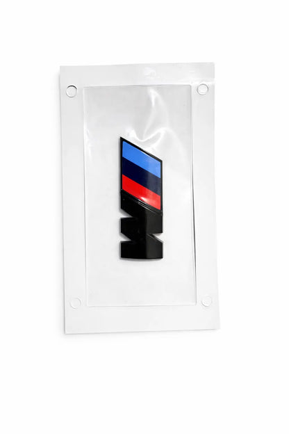 BMW logo M en noir brillant MPARTS AUTO