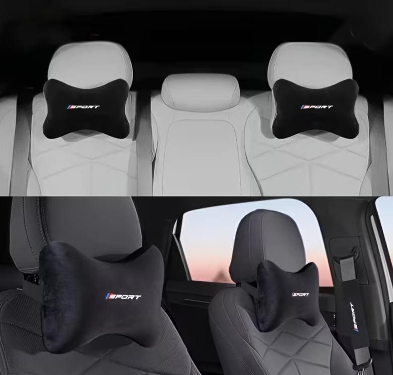 Lot de 2 pièces comprend 1 appuie-tête et 1 épaulière MPARTS AUTO