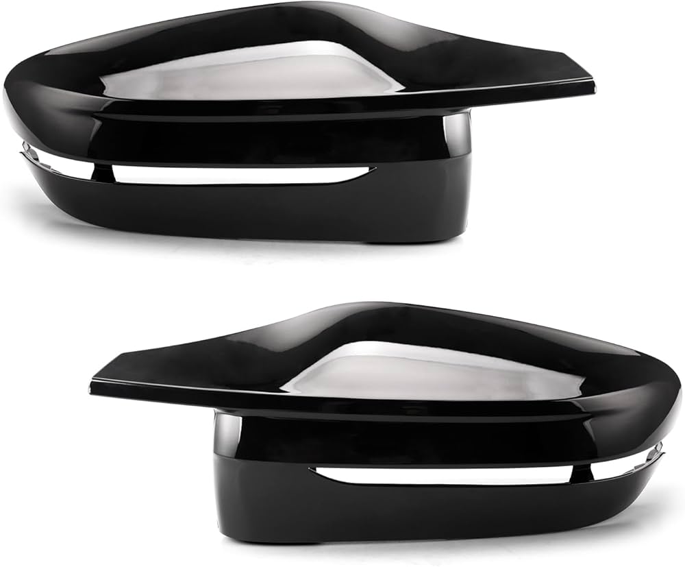 Coque de rétroviseur noir brillant pour BMW SERIE 2 G42 MPARTS AUTO