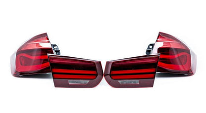 Feux arrière pour série 3 F30 F35 F80  2012-2015 rouge Clignotants séquentiels MPARTS AUTO