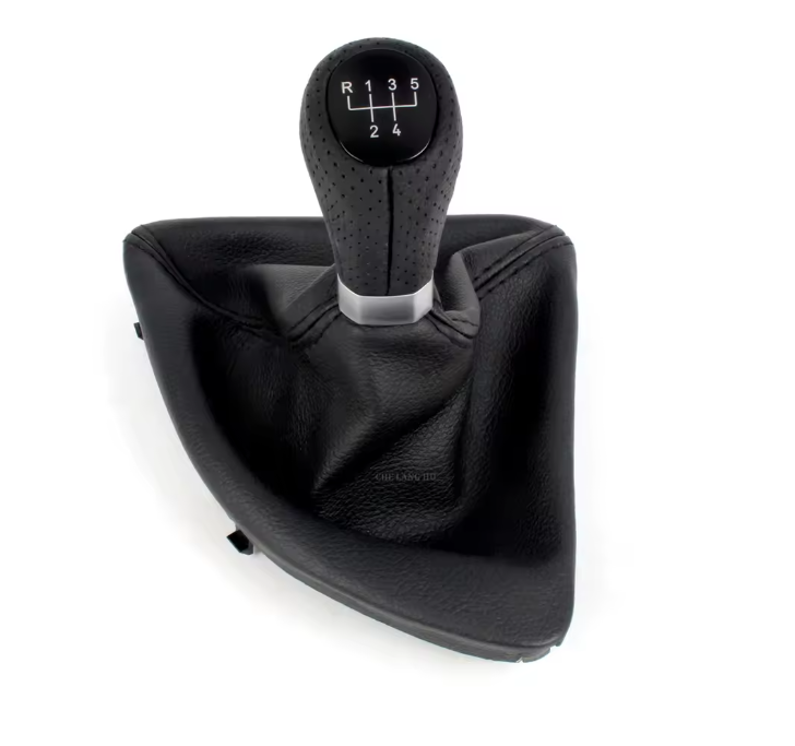 POMMEAU DE VITESSE EN CUIR 5 vitesses pour BMW SERIE 1 E81 E82 E87 E88 SERIE 3 E90 E91 E92 E93 MPARTS AUTO