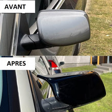 Coque de rétroviseur noir brillant MPARTS AUTO