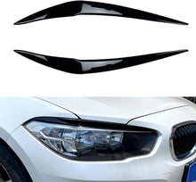 Sourcil de phare noir brillant pour BMW SERIE 1 F20 2015-2019 MPARTS AUTO
