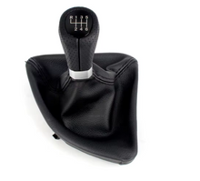 POMMEAU DE VITESSE EN CUIR 6 vitesses pour BMW SERIE 1 E81 E82 E87 E88 SERIE 3 E90 E91 E92 E93 MPARTS AUTO