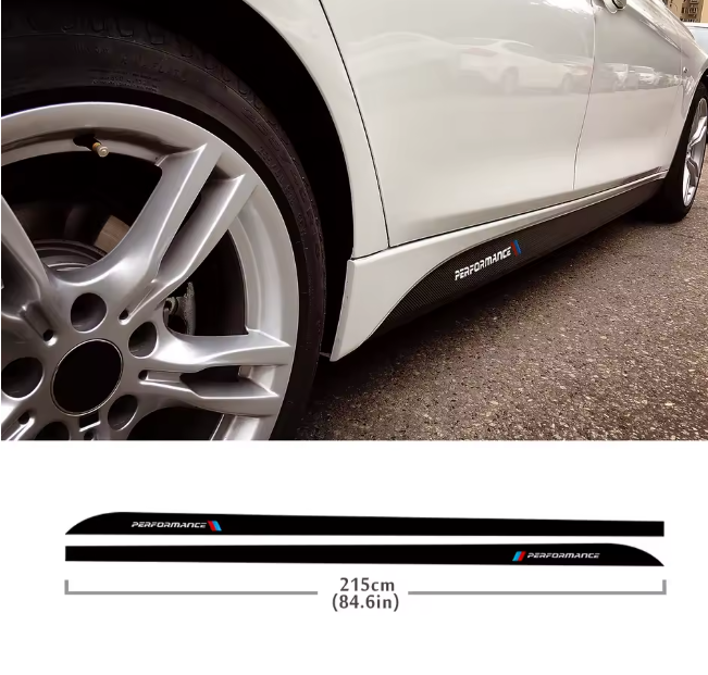 Autocollant de bas de caisse M Performance MPARTS AUTO