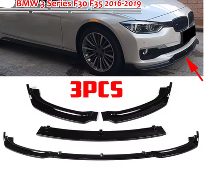 Lame avant noir brillant pour BMW SERIE 3 F30 F31 F34 2013-2018 MPARTS AUTO