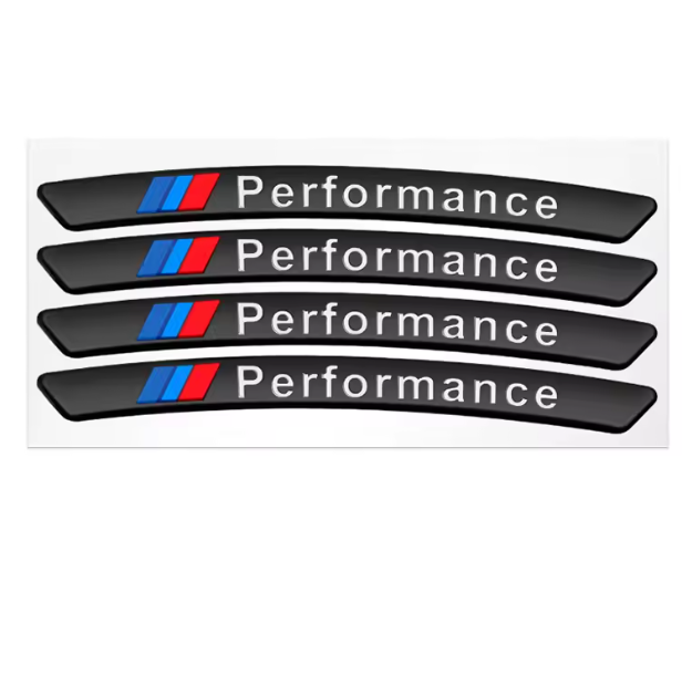Autocollants décoratifs pour jantes MPARTS AUTO