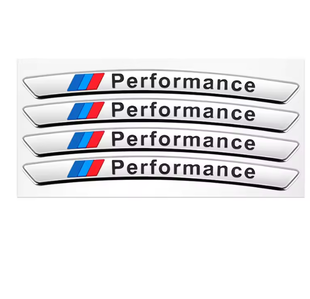 Autocollants décoratifs pour jantes MPARTS AUTO