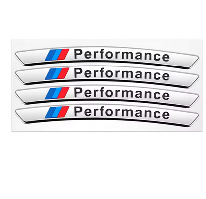 Autocollants décoratifs pour jantes MPARTS AUTO