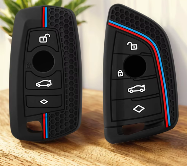Coque de protection en silicone pour clé BMW MPARTS AUTO