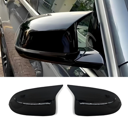 Coque de rétroviseur noir brillant bmw X3 X4 X5 X6 2018-2020 - MPARTS AUTO
