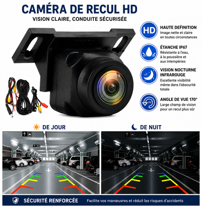 Caméra de recul 1080P, grand Angle de 170 degrés MPARTS AUTO