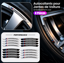 Autocollants décoratifs pour jantes MPARTS AUTO