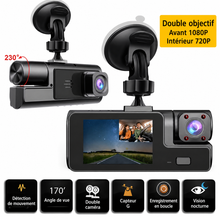 Dashcam 1080P, vision nocturne, G-Sensor MPARTS AUTO