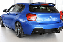 Diffuseur arrière double sortie noir brillant pour BMW SERIE 1 F20 (2011-2014) MPARTS AUTO