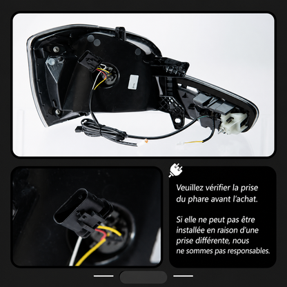 Feux Arrières LED BMW F20 F21 2015-2018,  avec Feux de Jour (DRL) et Clignotants MPARTS AUTO