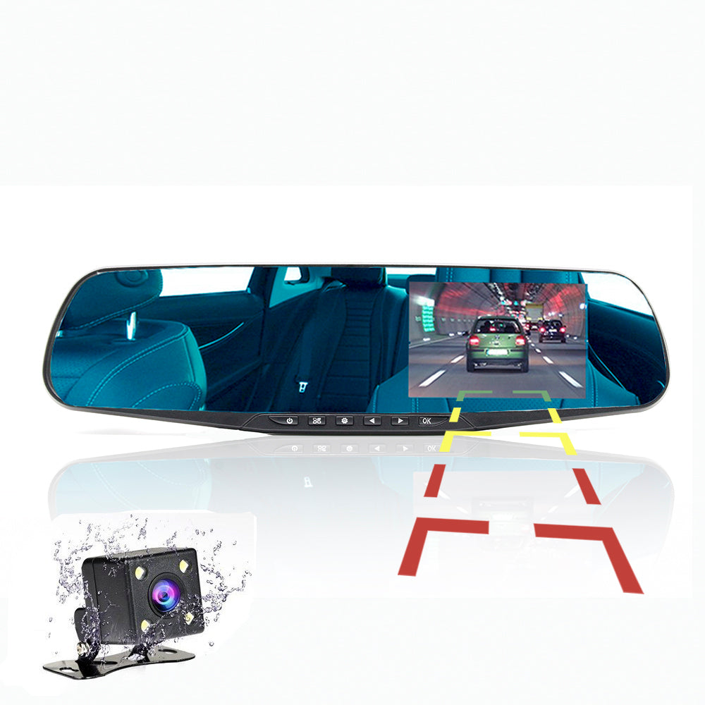Dashcam rétroviseur 1080P HD MPARTS AUTO