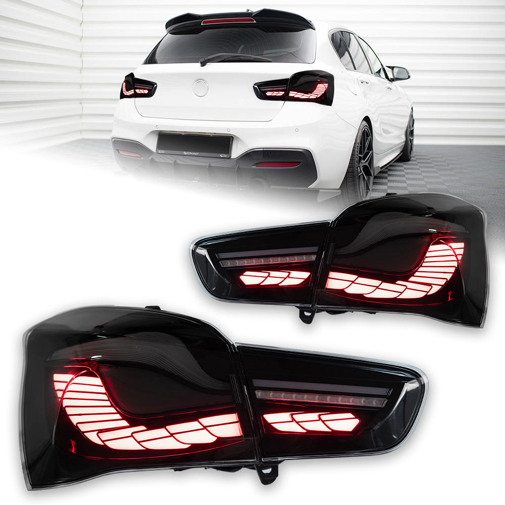Feux Arrières LED BMW F20 F21 2015-2018,  avec Feux de Jour (DRL) et Clignotants MPARTS AUTO