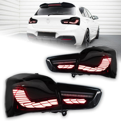 Feux Arrières LED BMW F20 F21 2015-2018,  avec Feux de Jour (DRL) et Clignotants MPARTS AUTO
