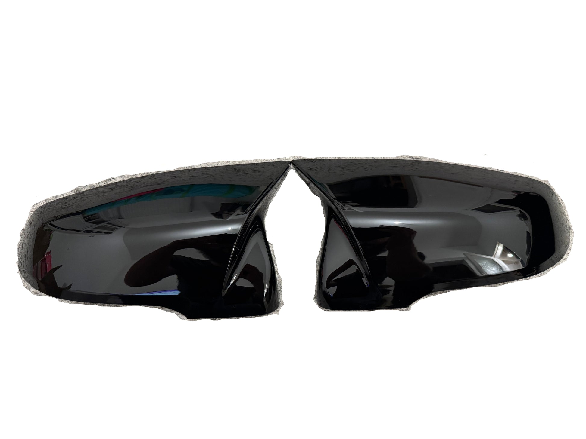 Coque de rétroviseur noir brillant pour BMW SERIE 1 F53 F40 2017-2023 MPARTS AUTO