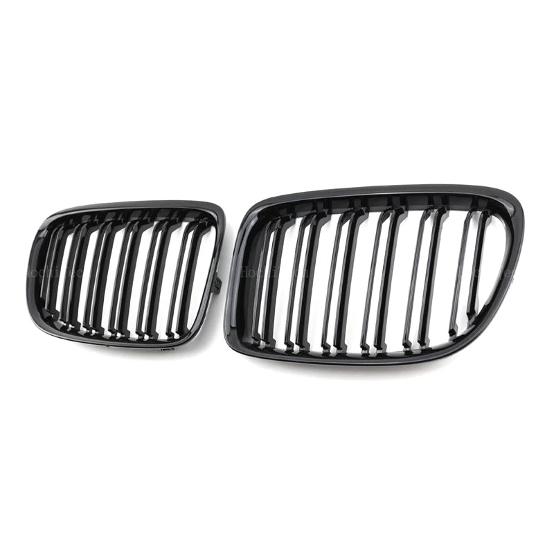 Car Front Kidney Grilles Racing grill for BMW X1 E84 2010-2015 Dual line Double Slat Auto Styling MPARTS AUTO