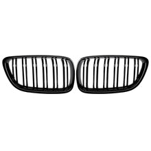 Glossy Black Front Bumper Kidney Double Line Sport Grille For-BMW M2 F87 F22 F23 F24 2014-2018 220i 230i 235i Racing Grilles MPARTS AUTO