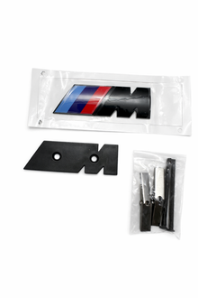 Emblème noir brillant de calendre BMW MPARTS AUTO