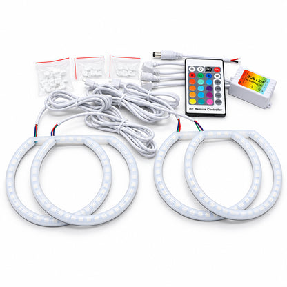 Kit Angel Eyes / Anneaux Halo LED BMW – Blanc