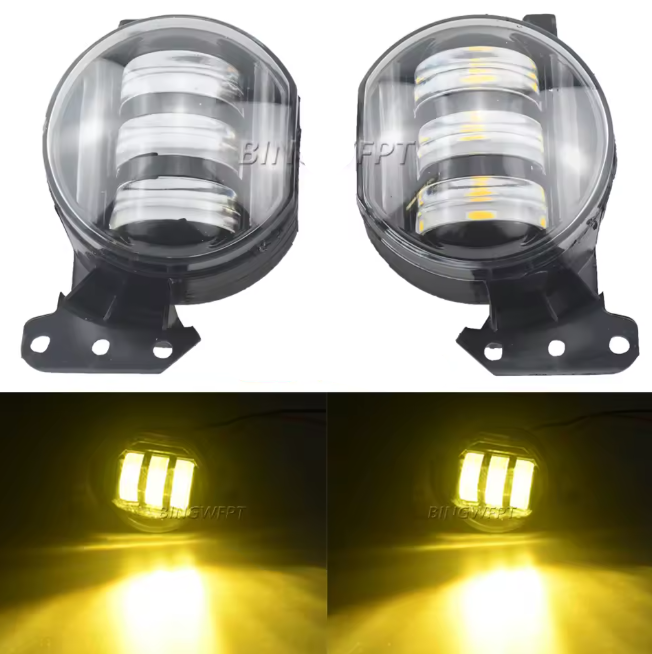 Antibrouillard LED jaune pour BMW, E60, E61, E46, E90, E91, E92 MPARTS AUTO