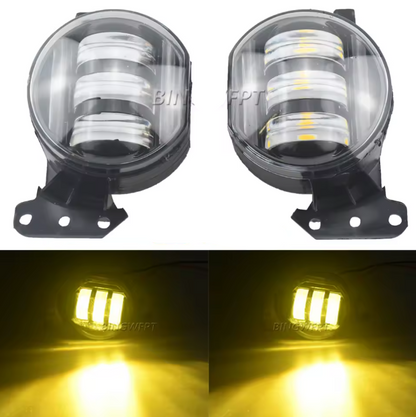 Antibrouillard LED jaune pour BMW, E60, E61, E46, E90, E91, E92 MPARTS AUTO