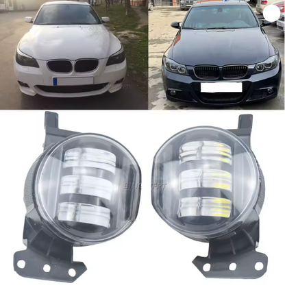Antibrouillard LED jaune pour BMW, E60, E61, E46, E90, E91, E92 MPARTS AUTO