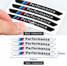 Autocollants de jantes en aluminium avec logo M Performance MPARTS AUTO