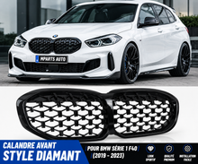 Calandre BMW SERIE 1 2019-2024- Diamant Noir brillant MPARTS AUTO