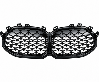 Calandre BMW SERIE 1 2019-2024- Diamant Noir brillant MPARTS AUTO
