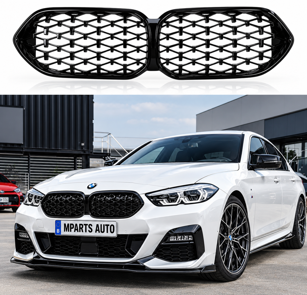 Calandre BMW Série 2 F44 2019-2024 MPARTS AUTO