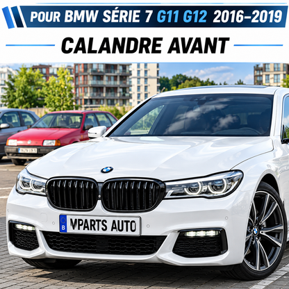 Calandre BMW Série 7 G11 G12 2016-2019 - Noir brillant MPARTS AUTO