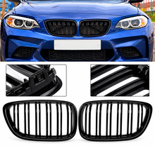 Calandre BMW série 2  F22 F23 F24 F87 2014-2019 - Noir brillant MPARTS AUTO