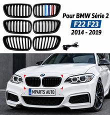 Calandre BMW Série 2 F22 F23 F87 MPARTS AUTO