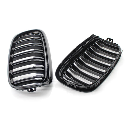 Calandre BMW  Série 2 F45 F46 2014-2017 - Noir brillant