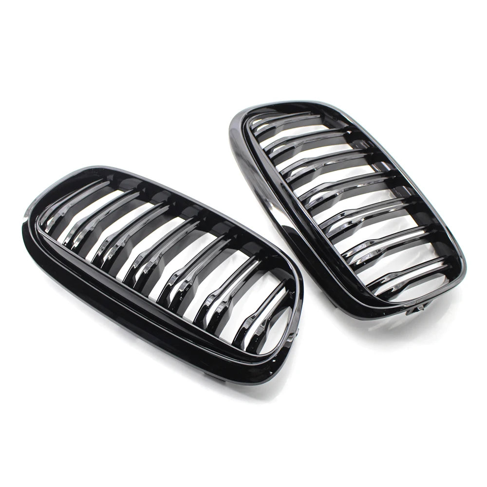 Calandre BMW  Série 2 F45 F46 2014-2017 - Noir brillant