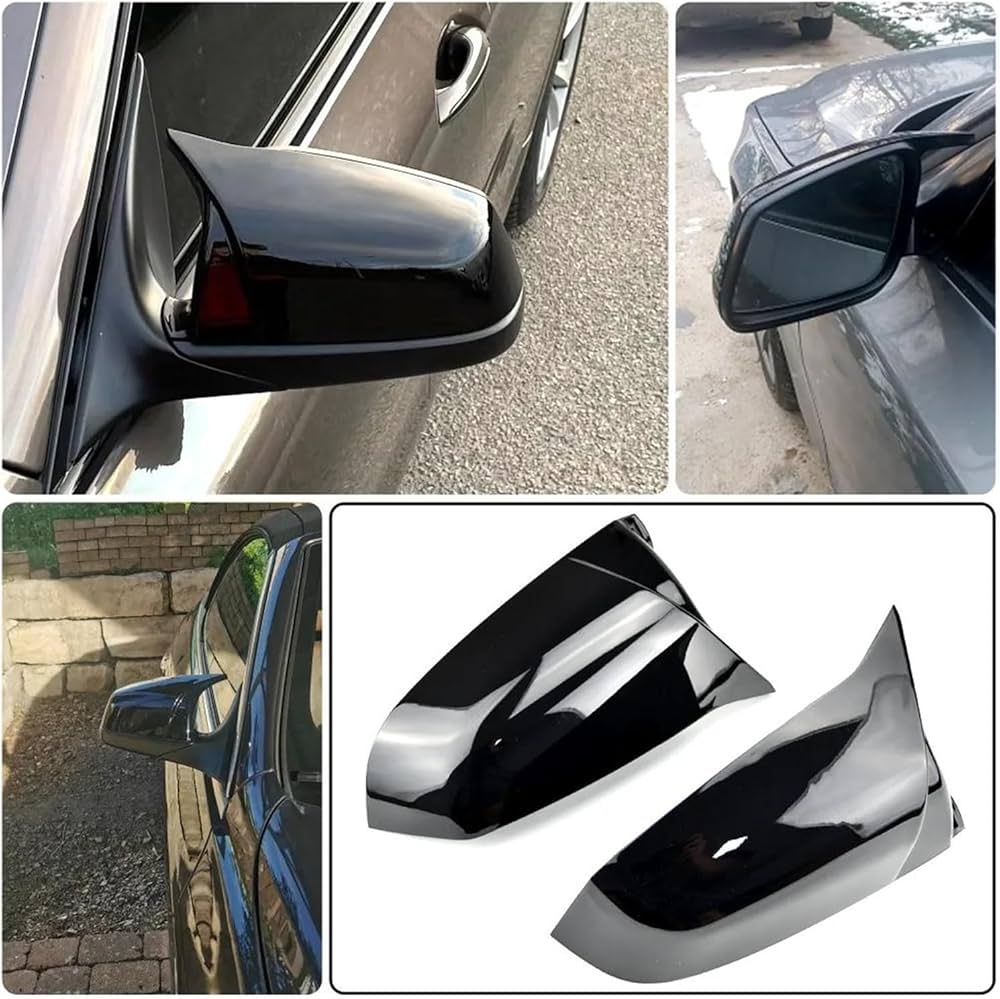 Coque de rétroviseur noir brillant bmw série 5 f10 f11 MPARTS AUTO