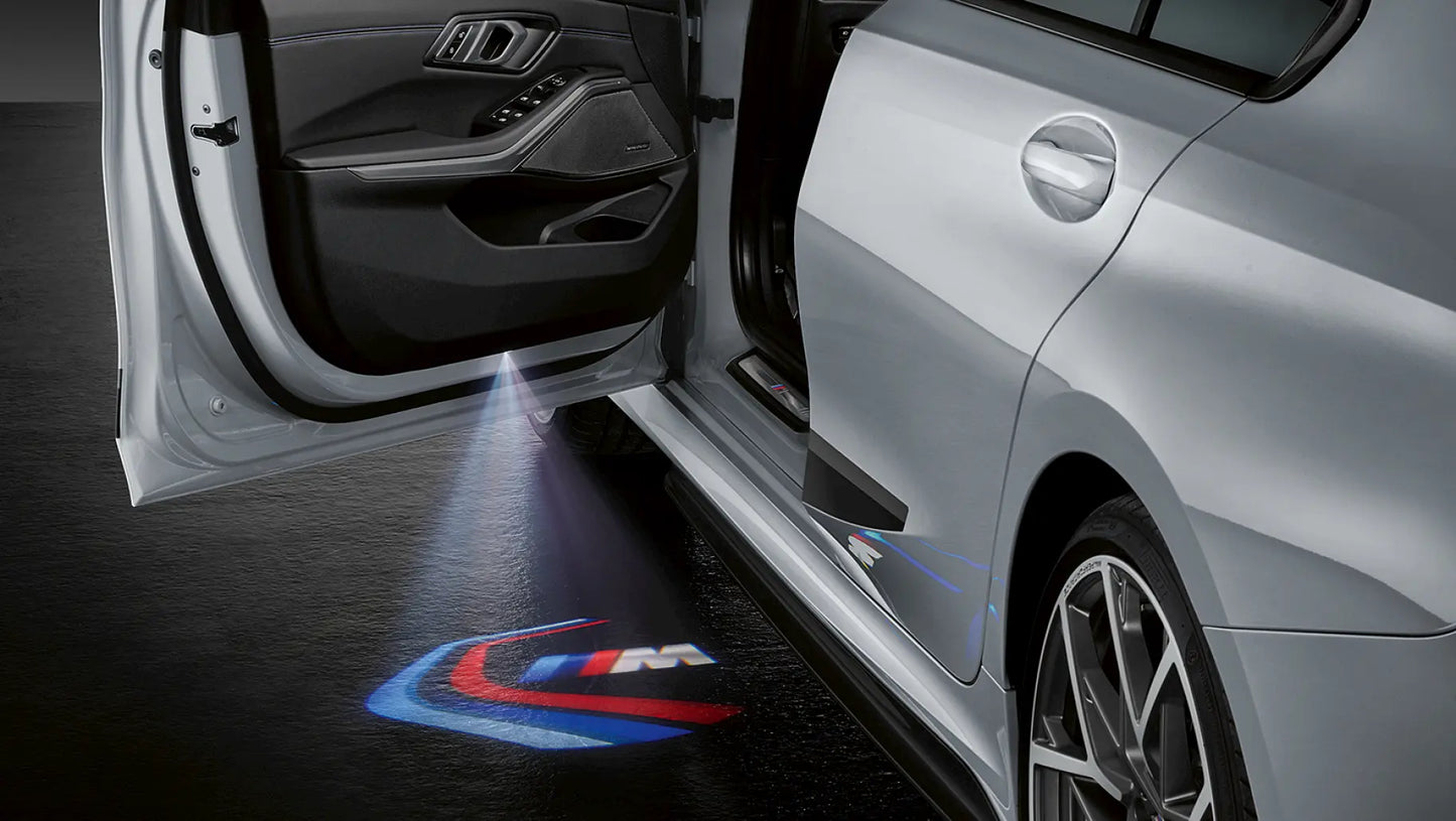 Lot de 2 éclairage de porte bmw MPARTS AUTO