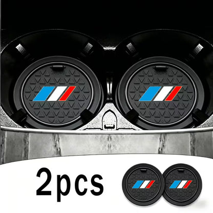 Lot de 2 inserts pour porte-gobelets en cuir MPARTS AUTO