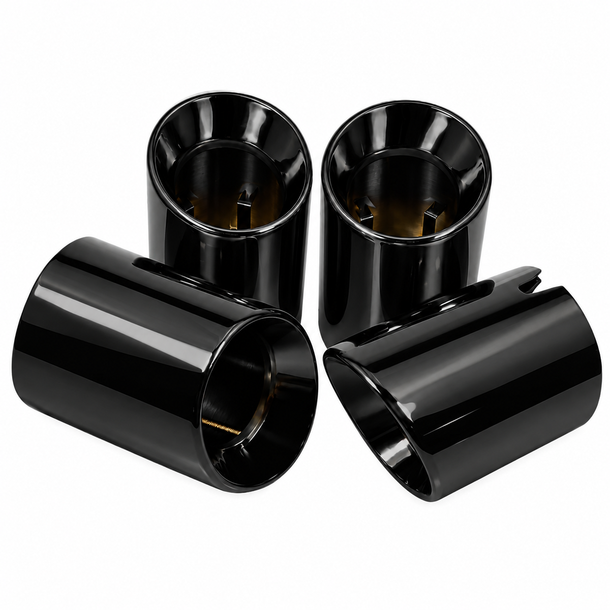 Lot de 4 Embout d'échappement MPARTS AUTO