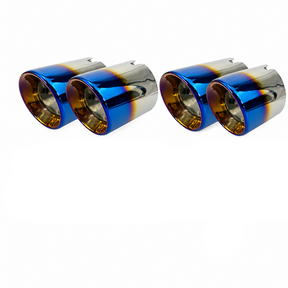 Lot de 4 Embout d'échappement MPARTS AUTO