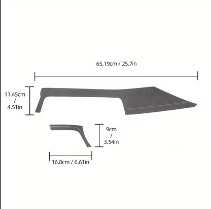 Autocollant de console centrale et tableau de bord pour BMW Série 3 F30, F32, F34 MPARTS AUTO